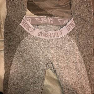 khaki full length flex legging